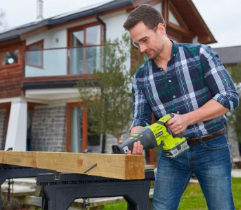 Сабельная пила аккумуляторная (без аккумуляторов) RYOBI R18RS-0 18В photo 5