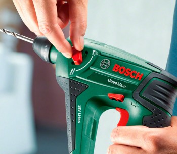 Перфоратор аккумуляторный (без аккумуляторов) BOSCH Uneo Maxx (V) 0.6Дж 18В photo 3