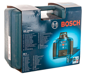 Nivelă cu laser BOSCH GRL 250HV (0601061600) 2fascicole 250m photo 3