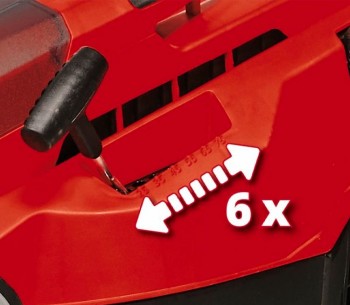 Газонокосилка аккумуляторная (без аккумуляторов) EINHELL GE-CM 36/37 Li PXC SOLO 370мм 18В photo 6
