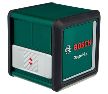 Лазерный уровень BOSCH Quigo Plus 2луча 10m photo 1