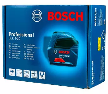 Лазерный уровень BOSCH GLL 2-10 2луча 10m photo 4