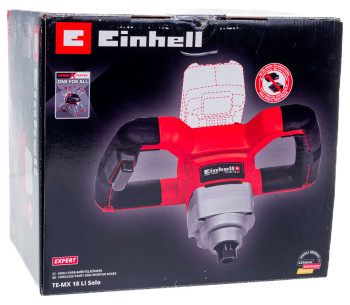 Миксер строительный  аккумуляторный (без аккумуляторов) EINHELL TE-MX 18Li XPWR SOLO 18В photo 8