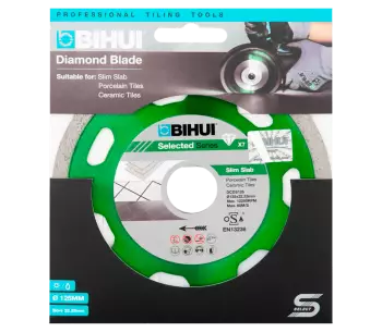 product Disc de tăiat cu diamant B-SLIM BIHUI DCDS125 125mm segmentat