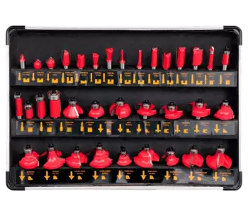 Set 35 freze pe lemn Yato YT6803 Ø8 mm photo