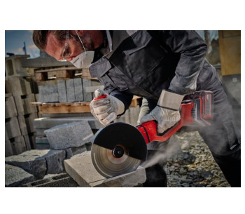 Угловая шлифмашина аккумуляторная (без аккумуляторов) EINHELL AXXIO PXC SOLO 230 230мм 2x18В photo 1