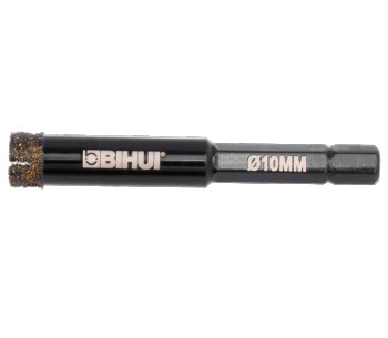 Коронка алмазная по керамограниту BIHUI DBW10 10мм photo 2