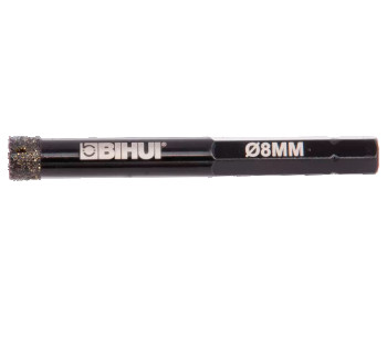 Коронка алмазная по керамограниту BIHUI DBW08 8мм photo 2