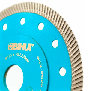 Алмазный отрезной диск SUPER THIN BIHUI DCBN5 125мм турбо photo 1