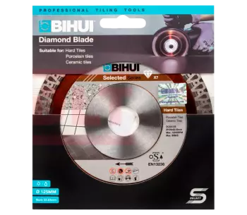 Алмазный отрезной диск B-MASTER BIHUI DCDA125 125мм турбо photo