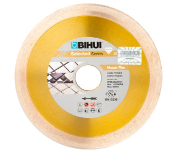 Алмазный диск B-MOSAIC BIHUI DCDC125 125mm сплошной photo 0