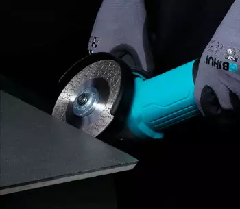 Disc de tăiat și șlefuit cu diamant SUPER PREMIUM BIHUI DPE125 125mm turbo photo 1