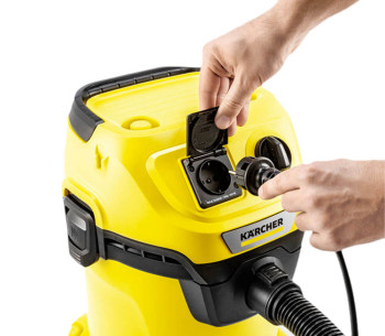 Пылесос промышленный KARCHER WD 3 P V-17/4/20 1000вт  17л photo 2