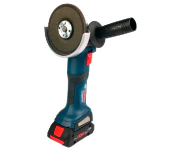 Угловая шлифмашина аккумуляторная (без аккумуляторов) BOSCH GWS 180-Li 120мм 18В photo 2