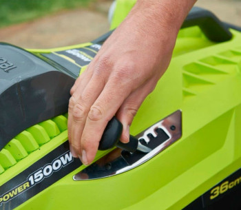 Газонокосилка электрическая RYOBI RLM15E36H 1500вт 360мм photo 10