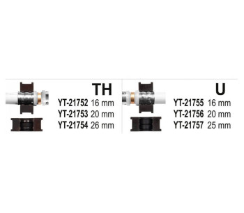 Клещи обжимные YATO YT21750 PEX-AL-PEX/PERT-AL-PERT/TH16/TH20/TH26 photo 5