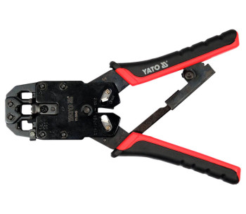 Клещи обжимные YATO YT22443 RJ10/ RJ11/ RJ12/ RJ45 photo 0