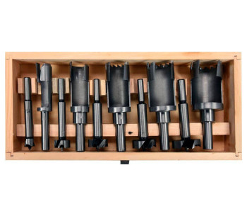 Set 10 freze pe lemn YATO  YT33837 Ø8 mm photo 0