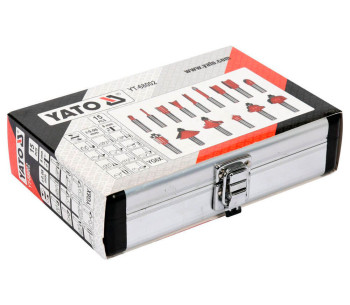 Набор 15 фрез по дереву  Yato YT68002 Ø8 мм photo 1