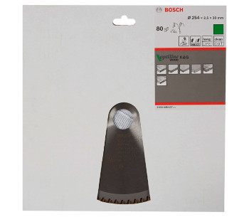 Пильный диск BOSCH 2608640437 254мм 80T photo 2