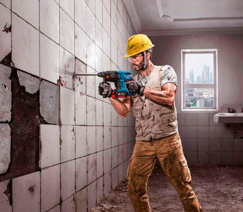 Перфоратор аккумуляторный (без аккумуляторов) BOSCH GBH 180-Li 2Дж 18В photo 5