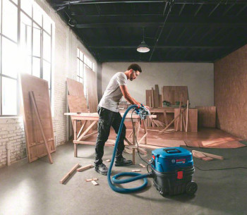 Пылесос промышленный BOSCH GAS 12-25 PL 1250вт 200мбар 25л photo 4