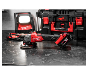 Угловая шлифмашина аккумуляторная MILWAUKEE M18FSAG125XB 125мм 18В 5Ач photo 3