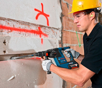 Перфоратор аккумуляторный BOSCH GBH18VF-26 2.6Дж 18В 6Ач photo 8