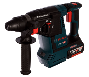 Перфоратор аккумуляторный BOSCH GBH18VF-26 2.6Дж 18В 6Ач photo