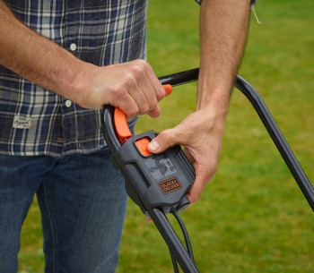 Mașină de tuns gazonul electrică BLACK&DECKER BEMW451 1200w 320mm photo 2