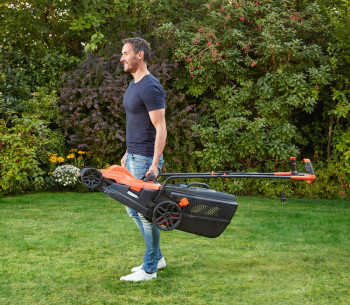Mașină de tuns gazonul electrică BLACK&DECKER BEMW481 1800w 420mm photo 3