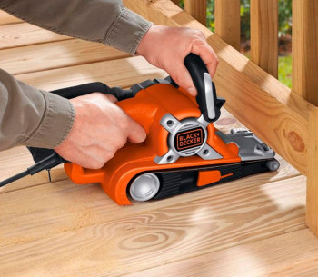 Шлифмашина ленточная BLACK&DECKER KA88 720вт 75 мм photo 5