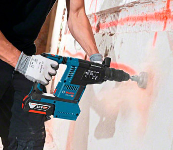 Перфоратор аккумуляторный (без аккумуляторов) BOSCH GBH 18V-26 2.6Дж 18В photo 2