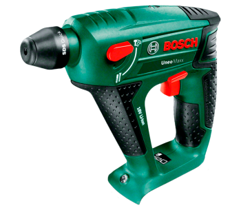 Перфоратор аккумуляторный (без аккумуляторов) BOSCH Uneo Maxx (V) 0.6Дж 18В photo