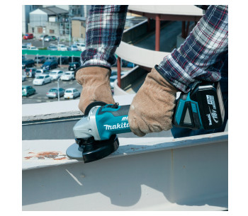 Угловая шлифмашина аккумуляторная MAKITA DGA504Z 125мм 18В  (без аккумулятора и зарядного устройства) photo 4