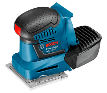 Mașină de șlefuit cu vibrații fără fir (fără bat) BOSCH GSS 18V-10 115x140mm 18V photo