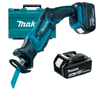 Сабельная пила аккумуляторная (без аккумуляторов) MAKITA DJR183RFE 18В photo 0
