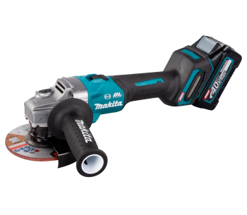 Угловая шлифмашина аккумуляторная MAKITA GA005GM201 125мм 40В 4Ач photo