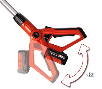 Кусторез аккумуляторный EINHELL GE-HH 18/45 Li PXC SOLO (34.108.66) 450мм 18В photo 3
