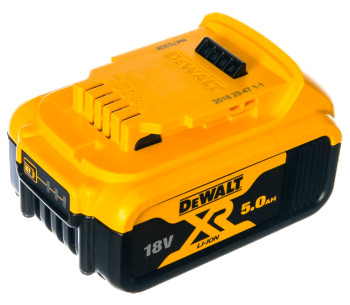 Аккумулятор DEWALT XR Li-Ion DCB184 Слайдер 18В 5Ач photo 2