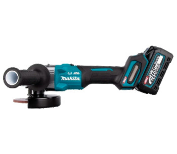 Угловая шлифмашина аккумуляторная MAKITA GA005GM201 125мм 40В 4Ач photo 1