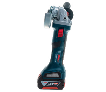 Угловая шлифмашина аккумуляторная BOSCH 06019H9021 125мм 18В 4Ач photo 1