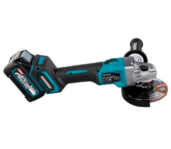 Угловая шлифмашина аккумуляторная MAKITA GA005GM201 125мм 40В 4Ач photo 0
