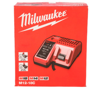 Зарядное устройство MILWAUKEE M12-18C 12-18В 12A photo 2