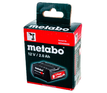 Аккумулятор METABO 625406000 Слайдер 12В 2Ач photo 3