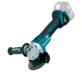 Угловая шлифмашина аккумуляторная (без аккумуляторов) MAKITA DGA456Z 115мм 18В photo 3