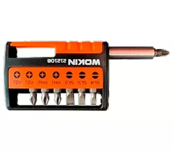 Набор 7 бит WOKIN 212108 SL/PH/PZ 25/60мм photo 1