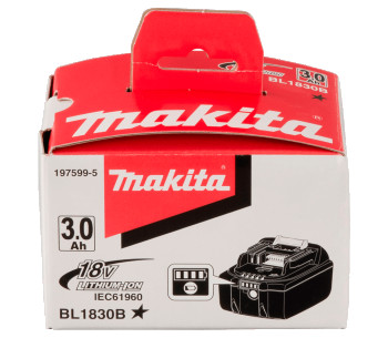 Аккумулятор MAKITA BL1830B Слайдер 18В 3Ач photo 5