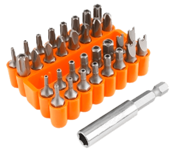 Набор 33 бит WOKIN 212333 X/Y/Hex/Torx 25/60мм photo