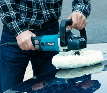 Шлифмашина  полировальная MAKITA 9237CB 1200вт 180мм photo 13